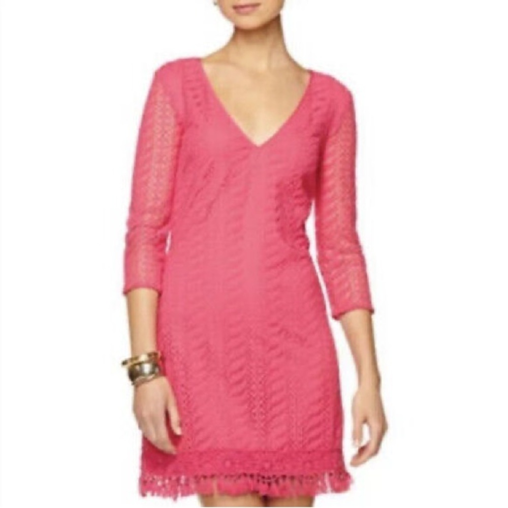 Lilly Pulitzer pink dress